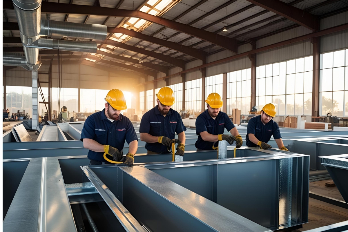 Custom HVAC fabrication and engineering Saudi Arabia